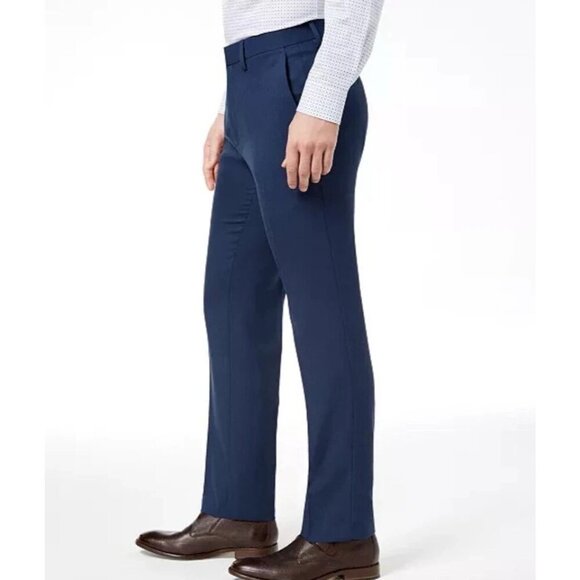 NEW Kenneth Cole Men's 32 X 30 Slim Fit Performance Dress Pants Super Flex - Picture 2 of 9